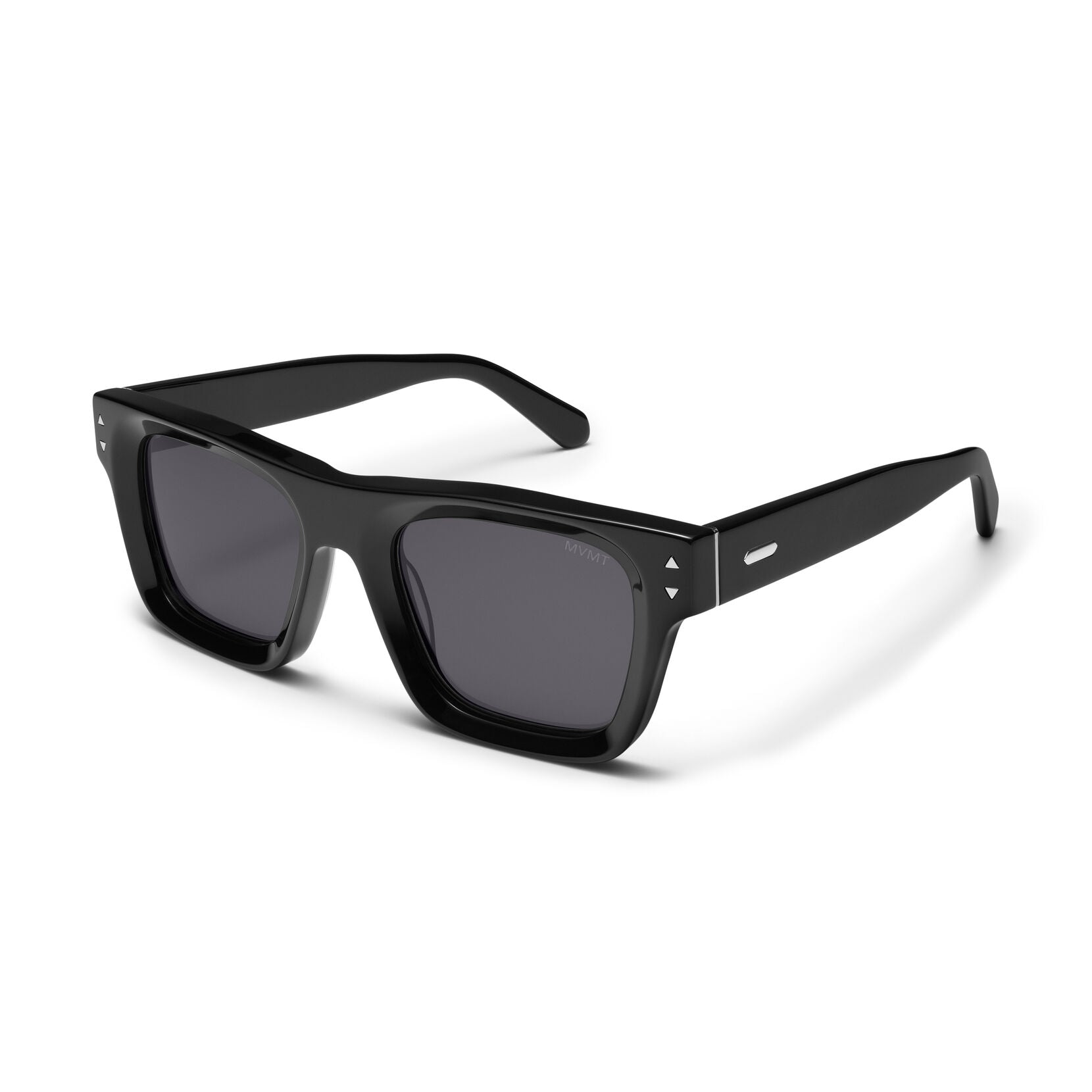 Vista Square Sunglasses | Black Frame + Grey Lens | Non-Polarized - image 2