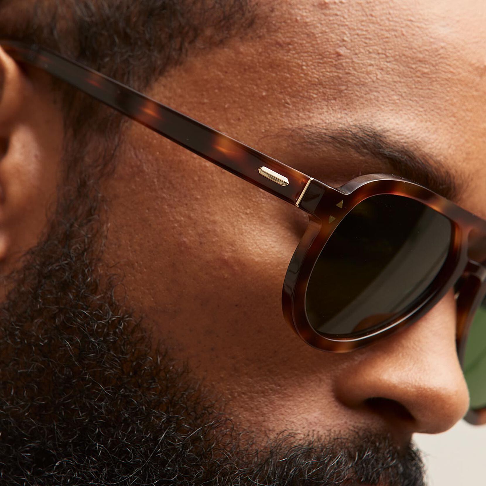 Hollywood Aviator Sunglasses | Tortoise Frame + Green Lens | Non-Polarized - image 6