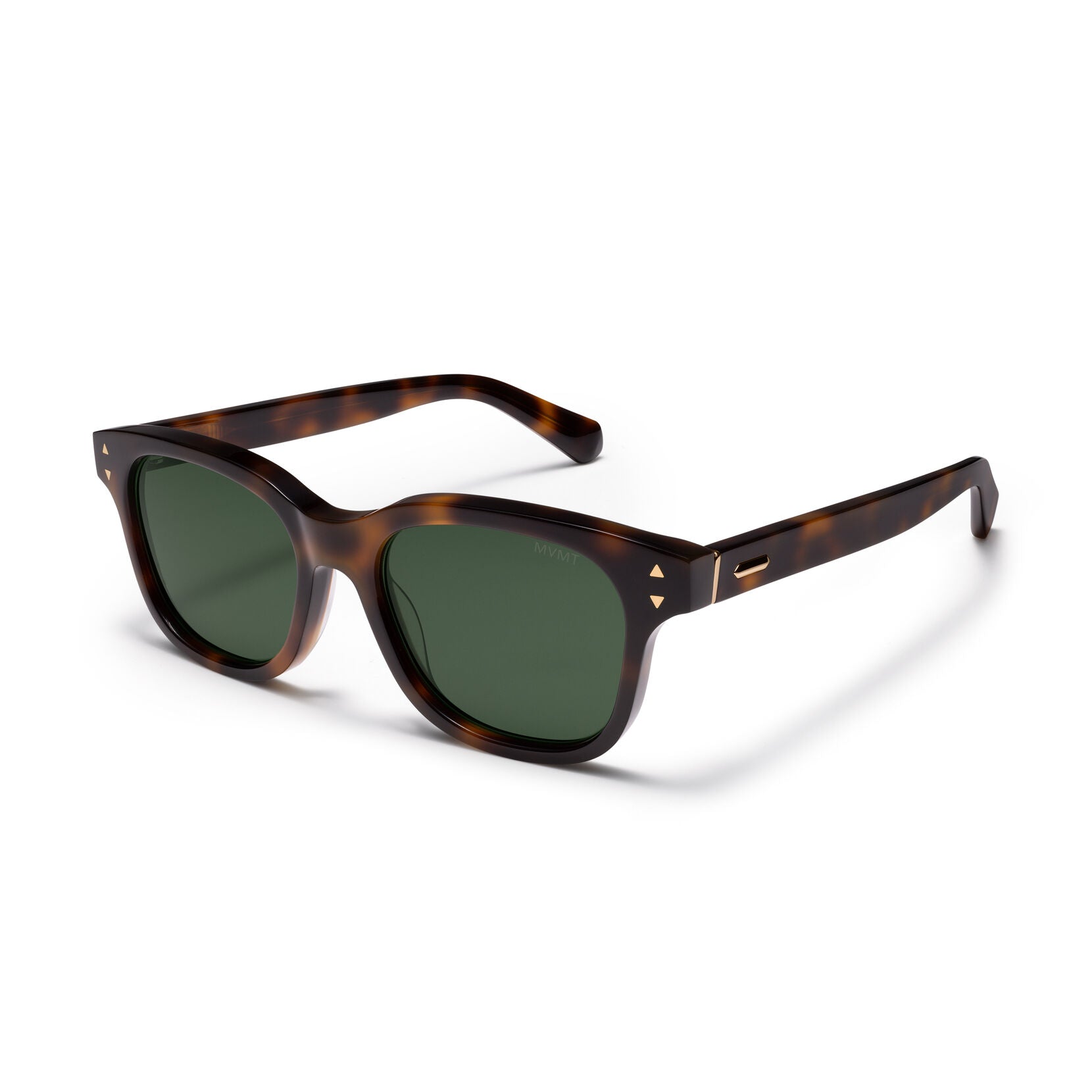 Malibu Round Sunglasses | Tortoise Frame + Green Lens | Polarized - image 2