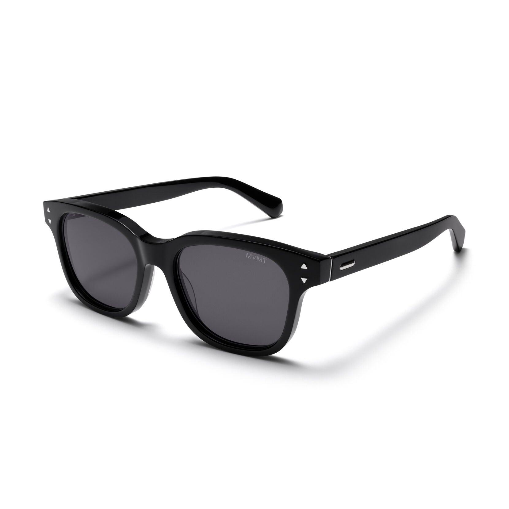 Malibu Round Sunglasses | Black Frame + Grey Lens | Polarized - image 2