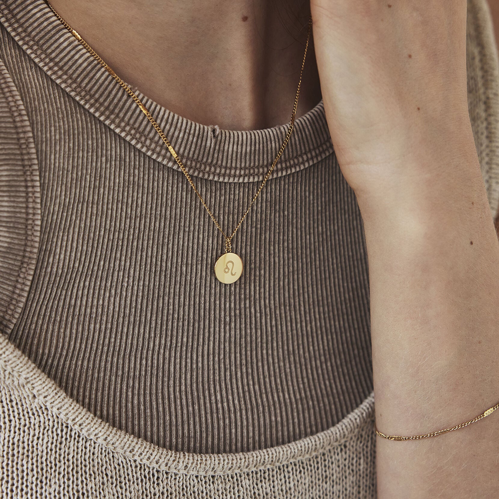 Zodiac Charm - Sagittarius | Gold - image 6