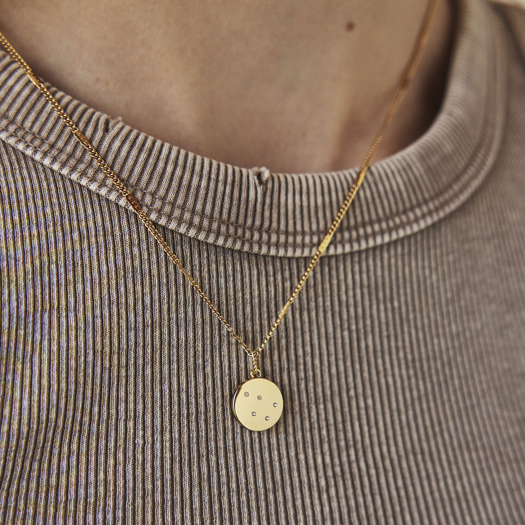 Zodiac Charm - Aquarius | Gold - image 5
