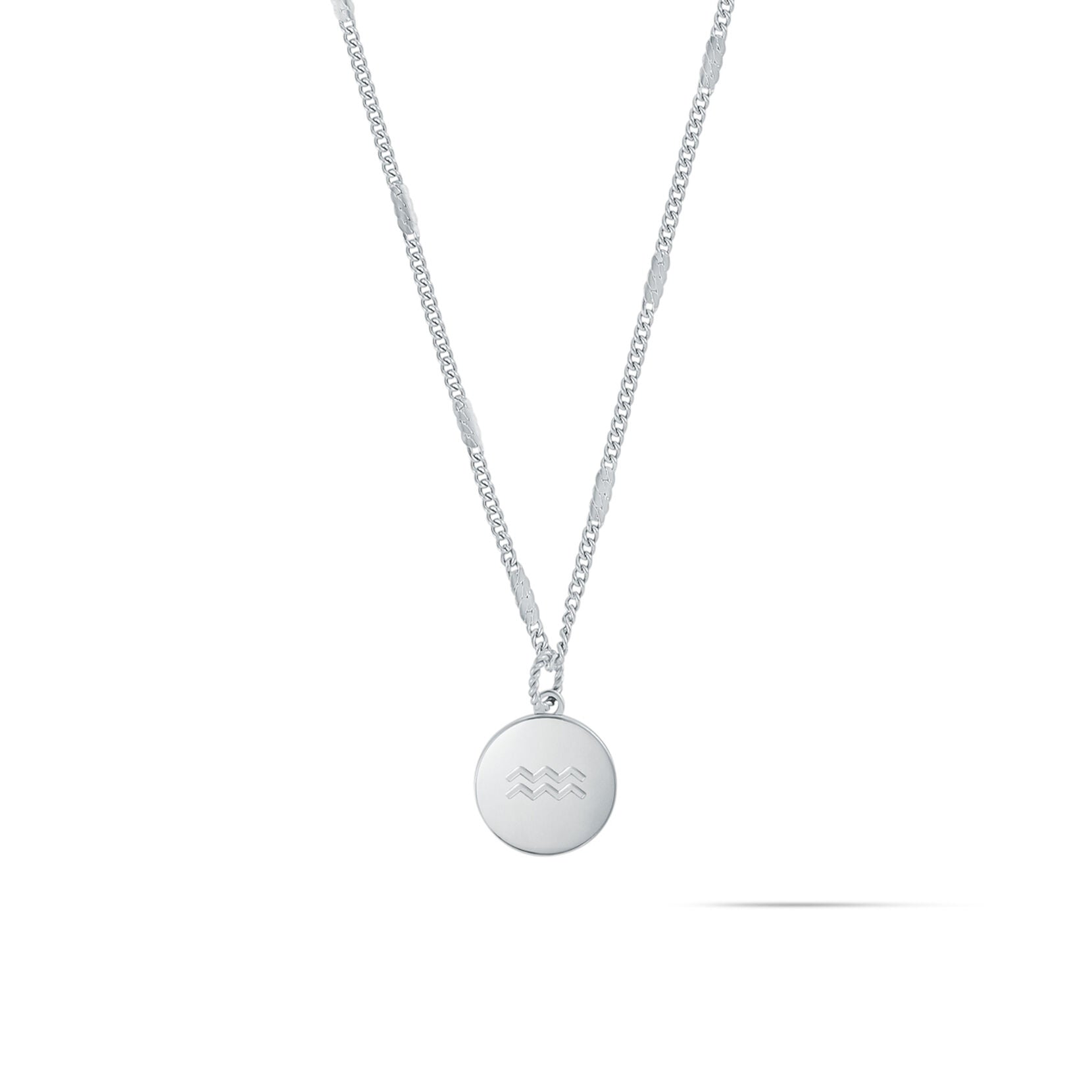 Zodiac Charm - Aquarius | Silver - image 3