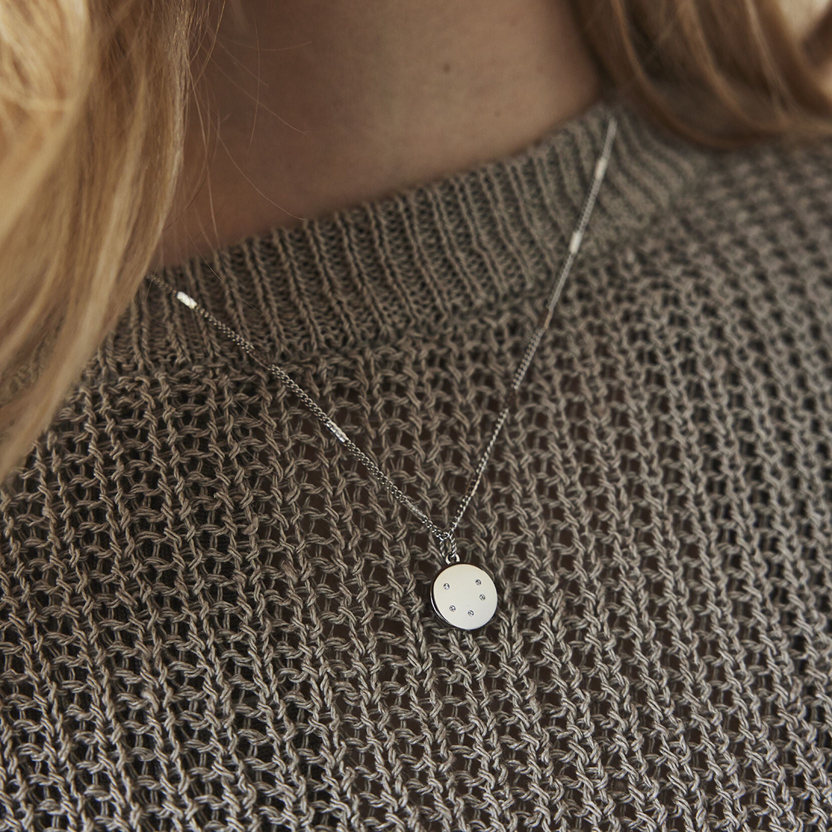 Zodiac Charm - Aquarius | Silver - image 6