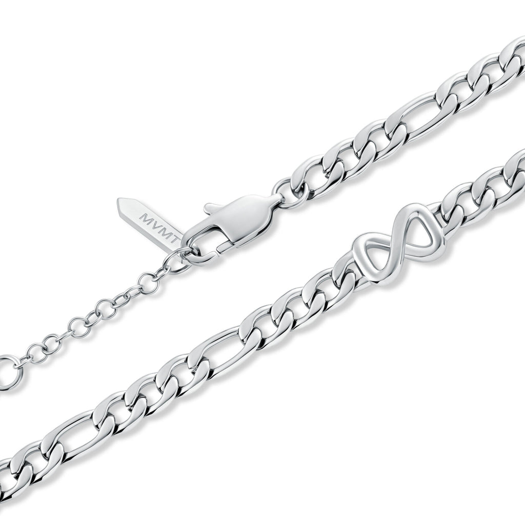 Figaro Chain Bracelet - 5.3MM | Silver - image 3