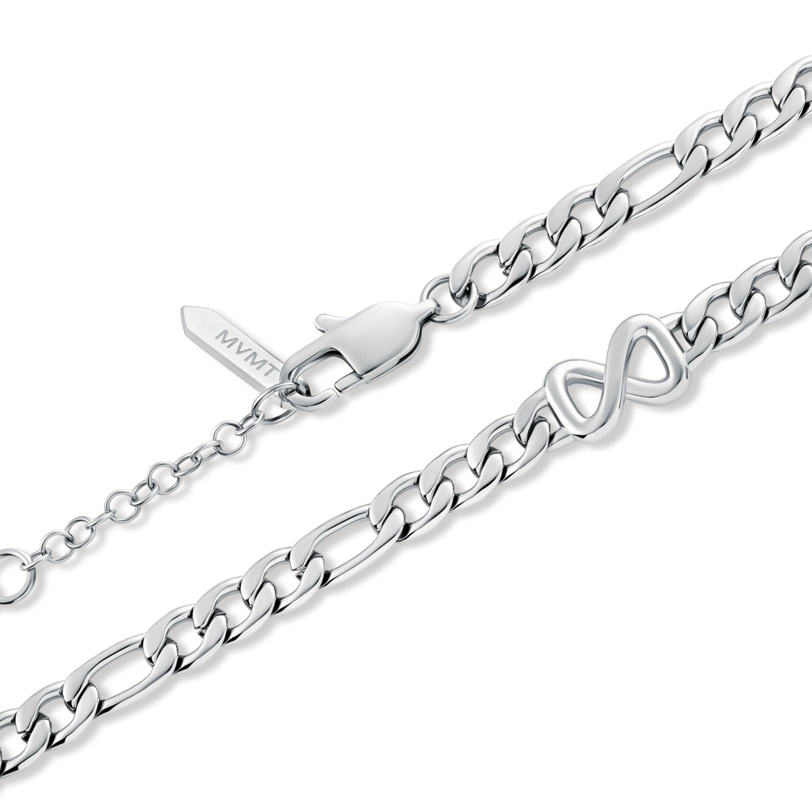 Figaro Chain Bracelet - 5.3MM | Silver - image 3