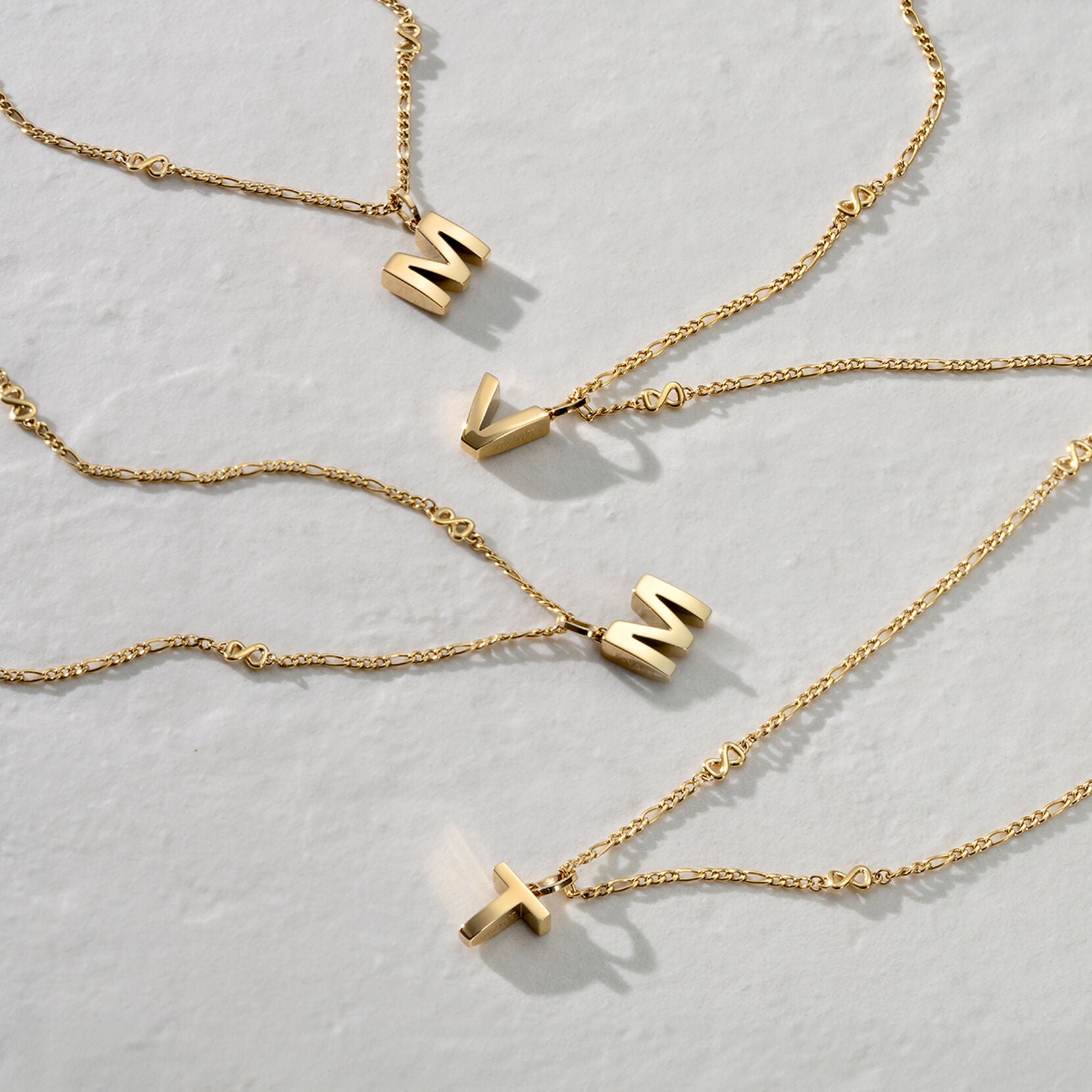 Alphabet Charm - B | Gold - image 2