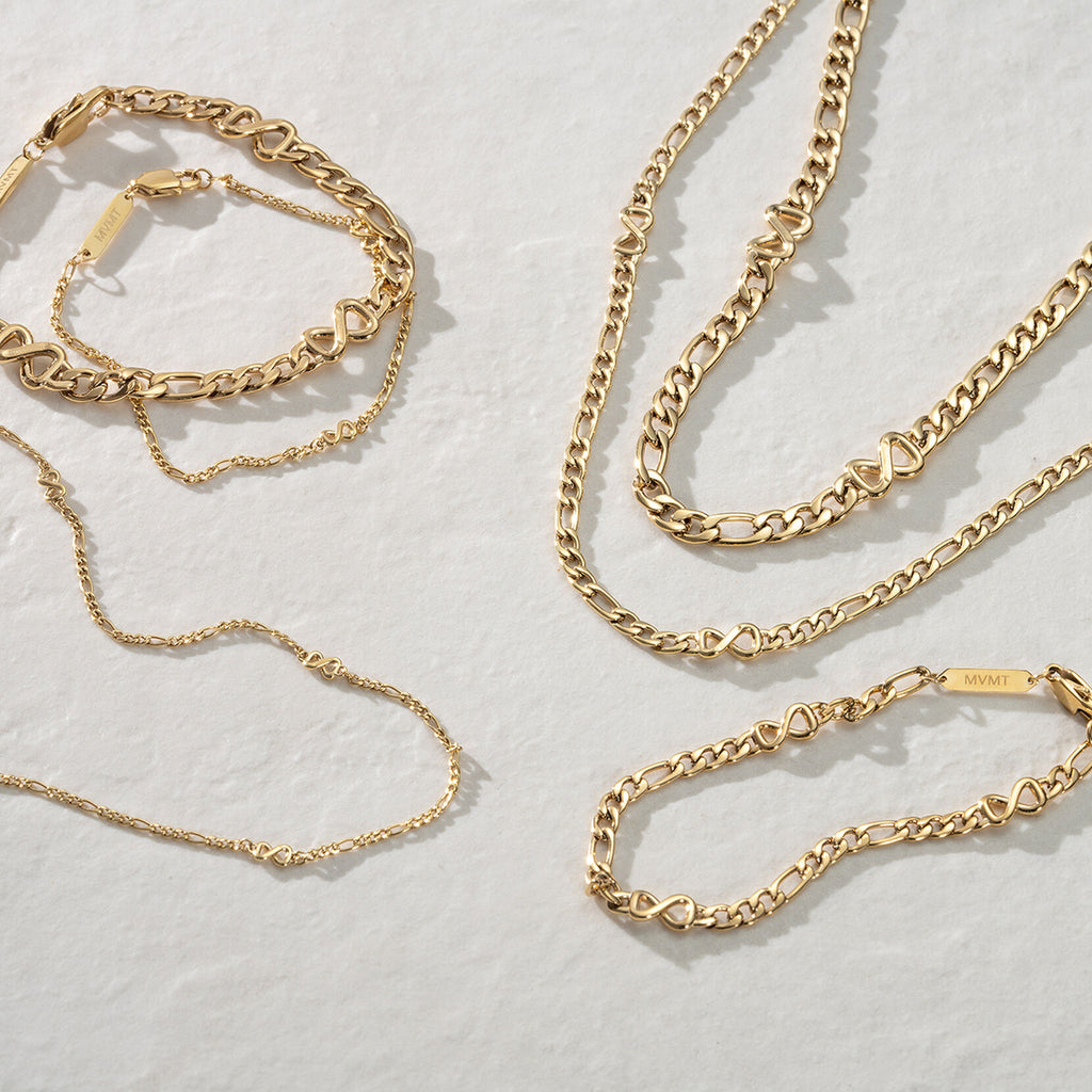 Figaro Chain Bracelet - 5.3MM | Gold - image 4